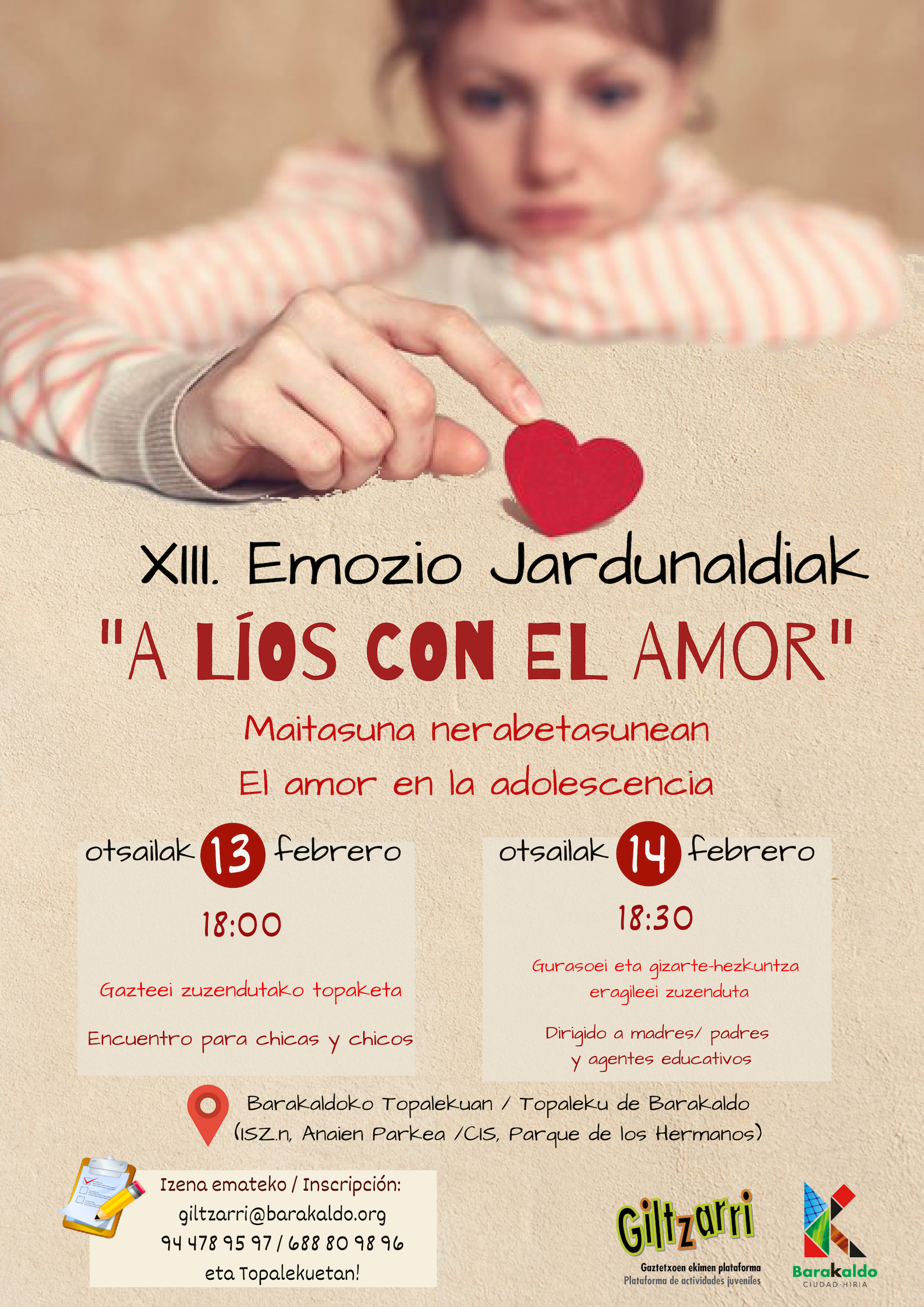 XIII JORNADAS EMOZIO. «A líos con el amor»