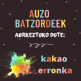 ONLINE TALDEAK: AUZO BATZORDEA