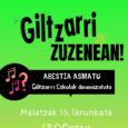 GILTZARRI ZUZENEAN: ADIVINA LA CANCIÓN CON GILTZARRI ESKOLA