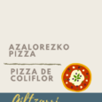 GRUPOS ONLINE: Cocina – Pizza de coliflor